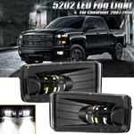 For 2007-2014 Chevy Silverado 1500 2500 3500 Led Bumper Fog Lights Pair. Fixed Price $63.99.