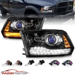 Switchback Led 2009-2018 Dodge Ram 1500 2500 3500 Dual/projector Headlights. Fixed Price $269.99.