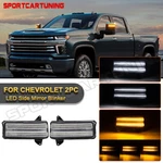 Dynamic Led Towing Mirror Turn Signal Lamp For 2020-up Gmc Sierra 2500hd 3500hd. Fixed Price $59.39.