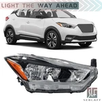 Headlight Assembly For Nissan Kicks S Sv 2018-2020 Passenger Side Right Halogen. Fixed Price $54.70.