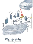 Original Vw Tiguan Ad Indicator Socket Front 5na953123a, New Product, Oem. Fixed Price $18.60.