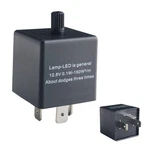 Dewhel 1 Pc 3-pin Cf-13 Cf13 Ep34 Electronic Flasher Relay Fix Adjustbale. Fixed Price $11.66.