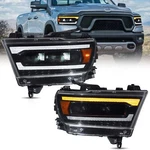 Vland For 2019-2024 Dodge Ram 1500 Led Amber Headlights W/sequential Signal Set. Fixed Price $499.99.