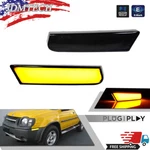 2pcs Smoked Lens Amber Led Front Park Side Marker Lights For 02-04 Nissan Xterra. Fixed Price $32.99.