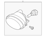 Genuine Nissan Fog Lamp Assembly 26155-ea525. Fixed Price $50.48.