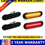 Led Smoke Front+rear Turn Signal Side Marker Lights For 1990-05 Mazda Miata Mx-5. Fixed Price $30.39.