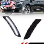 2x Smoked White Led Front Bumper Side Marker Lights For 2013-2017 Cadillac Xts. Fixed Price $29.99.