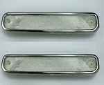 Pair Clear Side Marker Lights W/ Trim For 1973-1980 Chevrolet & Gmc Truck. Fixed Price $25.99.