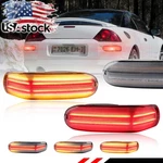 Clear Led Rear Bumper Marker Turn Signal Lights For 2000-2005 Mitsubishi Eclipse. Fixed Price $63.99.