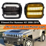 For 2006-2010 Hummer H3 Led Clear Front Corner Turn Signal Lights 2x. Fixed Price $136.99.