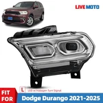 For 2021-2025 Dodge Durango Chrome W/halogen Turn Signal Led Headlight Left Side. Fixed Price $148.99.