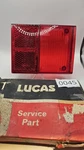 Triumph Tr6 Left Brake Light Stop Lamp Lens Nos Lucas 54582147, L832. Fixed Price $44.00.