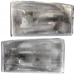 For 2000-2001 Ford Excursion Headlight Assembly Driver And Passenger Side Pair. Fixed Price $73.00.