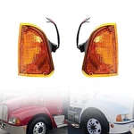 Pair(2) Amber Turn Signal Lights Compatible With 1986-2008 Kw Kenworth K300. Fixed Price $41.55.