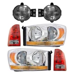 For Dodge Ram 3500 06 Trq Driver & Passenger Side Replacement Headlights. Fixed Price $381.58.