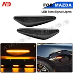 Sequential Led Smoked Front Side Marker Signal Light For 16-up Mazda Miata Mx-5. Fixed Price $23.93.
