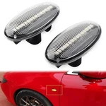 Led Dynamic Side Marker Turn Sequential Blinker Amber Lights Fit Mazda 2 3 5 Mpv. Fixed Price $13.90.