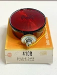 Vintage Pm 410r Pedestal Mount Single Face Turn Signal Lamp Light Red. Fixed Price $17.00.