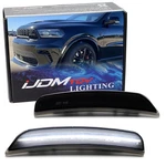 Smoked Lens White Full Led Front Bumper Side Marker Lights For Dodge 21+ Durango. Fixed Price $35.09.