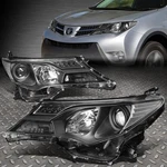 For 13-15 Toyota Rav4 Black Housing Clear Corner Projector Headlight Head Lamps. Fixed Price $162.88.