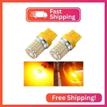 Phinlion 7443 Amber Led Turn Signal Light Bulbs, Super Bright 3014 72-smd T20 74. Fixed Price $22.06.