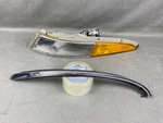93-96 Lincoln Mark Viii Left Front Turn Signal Lamp W/chrome Trim 969. Fixed Price $170.00.