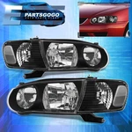 For 01 02 Toyota Corolla Jdm Black Headlights Clear Corner Signal Lamps Assembly. Fixed Price $87.99.