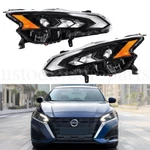 Full Led Headlights Pair For 2023 2024 Nissan Altima Headlamps Left Right Side. Fixed Price $224.99.