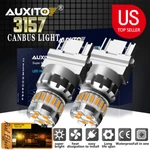Auxito 3157 3156 Amber Canbus Led Turn Signal Parking Light Bulbs Error Free Eb. Fixed Price $12.91.