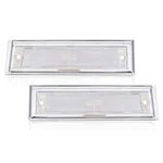 Pair Front Signal Side Marker Lights Clear Fit For 81-91 Gmc Chevy Pickup Truck. Fixed Price $13.57.