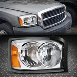 For 06-07 Dodge Dakota Oe Style Passenger Right Side Headlight Head Lamp Chrome. Fixed Price $60.77.