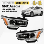 Hid Projector Headlights For 2017 2018 2019 Gmc Acadia W/led Drl Pair Left+right. Fixed Price $325.99.