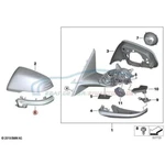 Original Bmw 51169879128 Additional Indicator Light Mirror Right. Fixed Price $96.45.