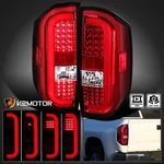 Fits 2014-2021 Toyota Tundra Red Led Tail Lights Sequential Signal Tube Lamps. Fixed Price $188.38.