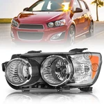 Chrome Bezel Headlight For 2012-2016 Chevy Sonic Headlamp Left Driver Side. Fixed Price $49.99.