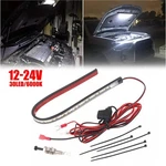 1 Under Led Hood Light Strip Bar Lamp Automatic Super On/off Bright White Auxito. Fixed Price $12.34.