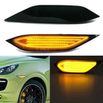 For Porsche Cayenne 958 2011-2014 Front L & R Bumper Led Side Marker Light Lamps. Fixed Price $28.99.