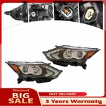 Pair Fit 2017-2019 Nissan Rogue Sport Halogen Led Projector Headlights Headlamps. Fixed Price $199.42.