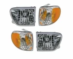 For 1998-2001 Mercury Mountaineer Front Headlight & Corner Light Pair Set Of 4. Fixed Price $160.90.