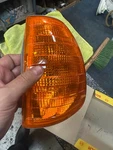 Oem Bosch Mercedes W123 Front Left Amber Turn Signal 0008207321 Nos 300d 240d. Fixed Price $89.99.