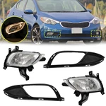 For 2014-2016 Kia Forte Pair Fog Lights W/bulbs & Bezels 86563-a7010 86564-a7010. Fixed Price $45.99.
