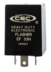 3-prong Electronic Turn Signal Flasher Relay Ef33h, Three Pins Square, 25 Amp. Fixed Price $7.13.