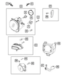 Genuine Mopar Park And Turn Signal Lamp Right 68576779aa. Fixed Price $92.20.