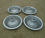 70s 80 Mopar Dodge Plymouth Chrysler Wire Hubcaps Hub Caps Cover 14" Wheel Set 4. Fixed Price $150.00.