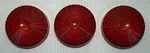 (3x) Vintage Reflect-0-lite 100 Sae-p-p1-68 Red Lens #100 Marker Vtg Covers. Fixed Price $24.00.