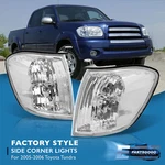 For 05-06 Toyota Tundra / 05-07 Sequoia Clear Corner Lights Signal Lamps Pair. Fixed Price $83.99.