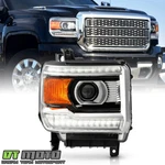 For 2016-2019 Gmc Sierra 2500hd Hid W/ Led Drl Projector Headlight - Passenger. Fixed Price $236.96.