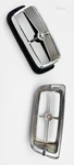 70 Mach 1 Sport Lamp & 69 Shelby Mustang Cougar Park Light Bezel Pair. Fixed Price $145.99.