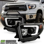 For 2014-2017 Toyota Tundra Led Drl Black Projector Headlights Left+right 15 16. Fixed Price $235.99.