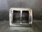1949 50 Nash Front Park Turn Light Lamp Bezel Trim Coupe 14641 Ambassador Oem Oe. Fixed Price $18.00.